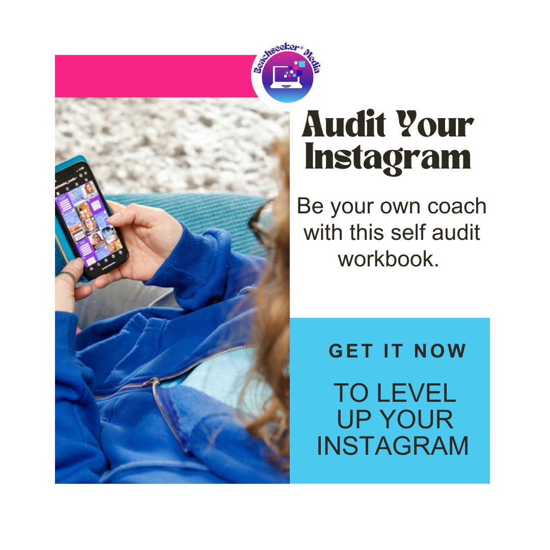 Audit your instagram - digital product content page